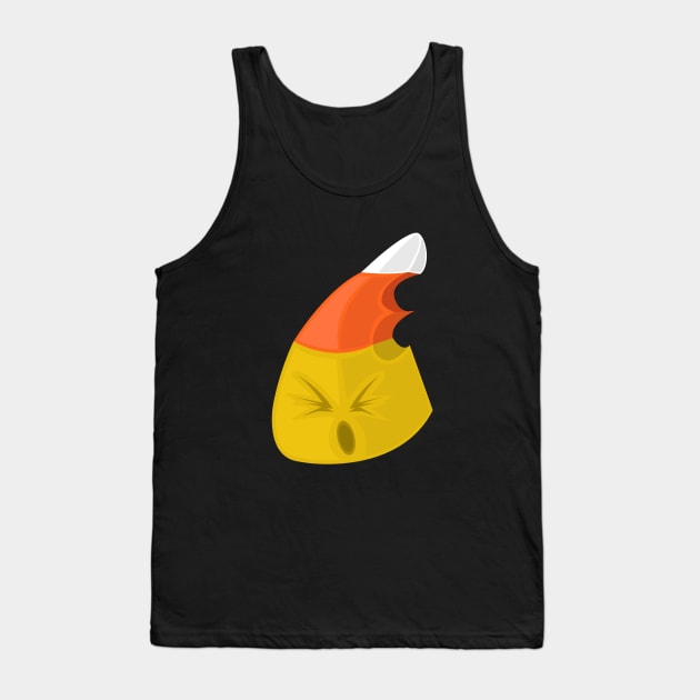 Candy Corn - Bite Tank Top by adamzworld